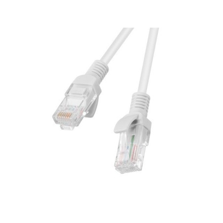 PATCHCORD KAT.6 UTP 2M SZARY FLUKE PASSED LANBERG 10-PACK
