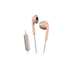 Słuchawki JVC HAF-19MPTE (douszne, z mikrofonem, różowe)