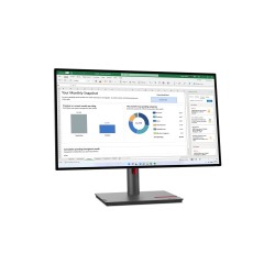 Monitor Lenovo ThinkVision P27h-30 LED display 68,6 cm (27") 2560 x 1440 px Quad HD LCD Czarny