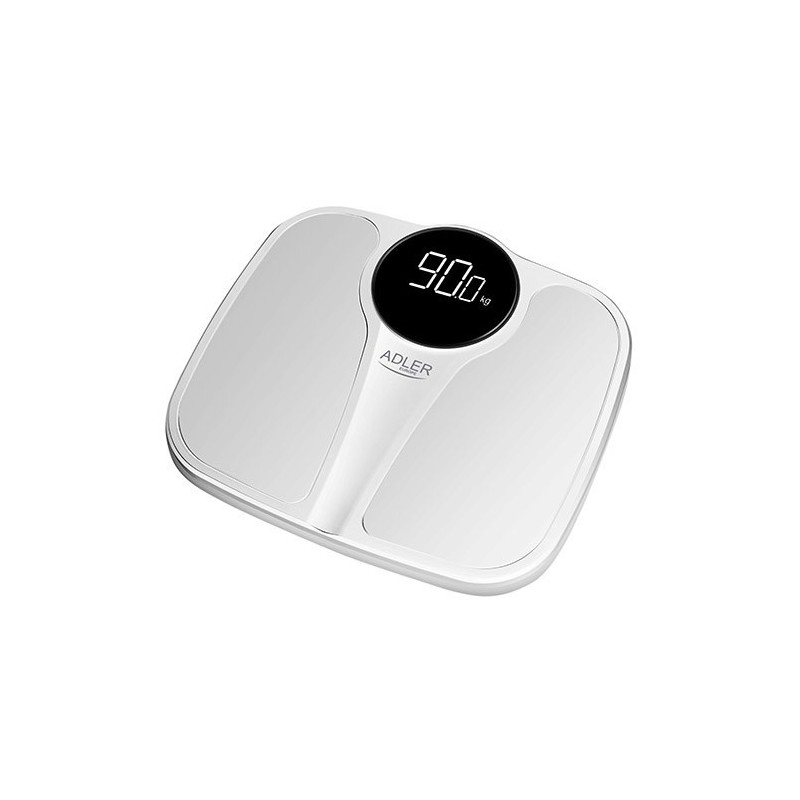 Waga łazienkowa ADLER AD 8172w LED Waga łazienkowa ADLER AD 8172w LED