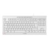 Klawiatura CHERRY STREAM KEYBOARD TKL Uniwersalne USB QWERTZ Niemiecki Biały