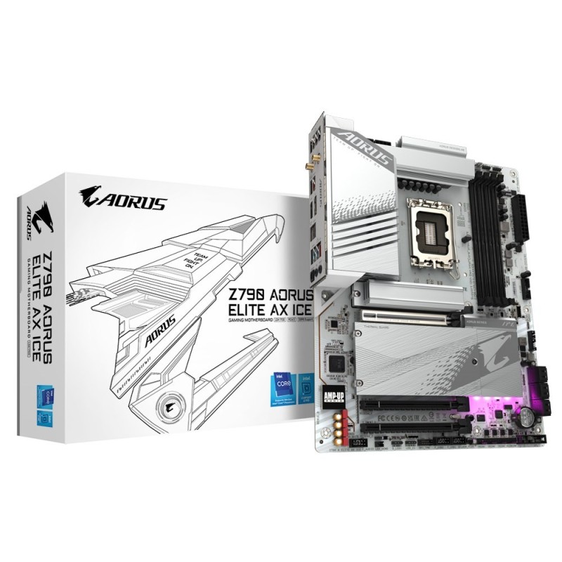 Płyta główna Gigabyte Z790 AORUS ELITE AX ICE Płyta główna Gigabyte Z790 AORUS ELITE AX ICE
