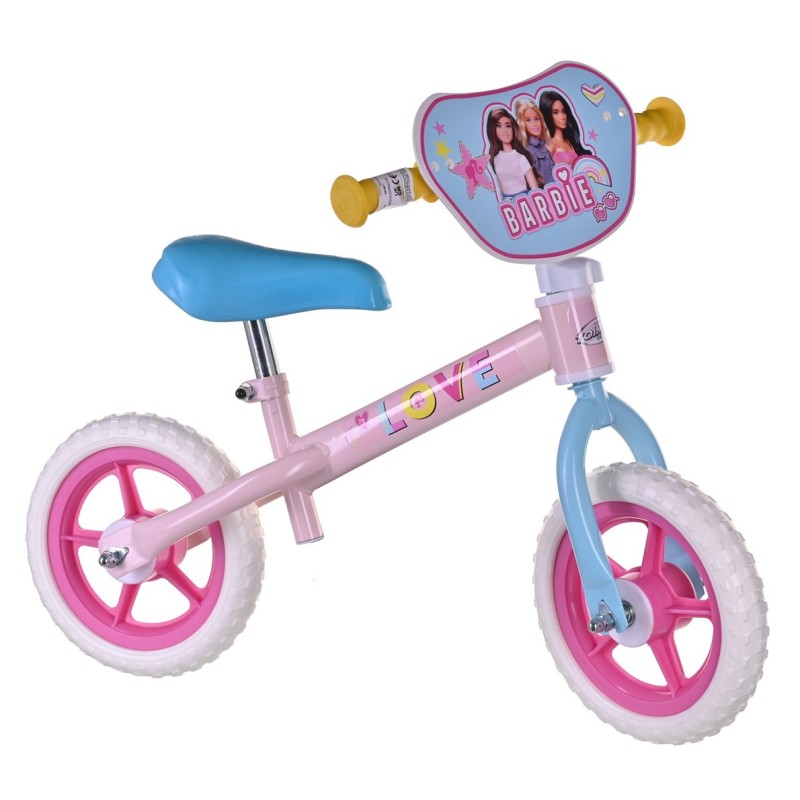 Biegowy rowerek dziecięcy 10" Barbie Toimsa 1465 Różowy Biegowy rowerek dziecięcy 10" Barbie Toimsa 1465 Różowy