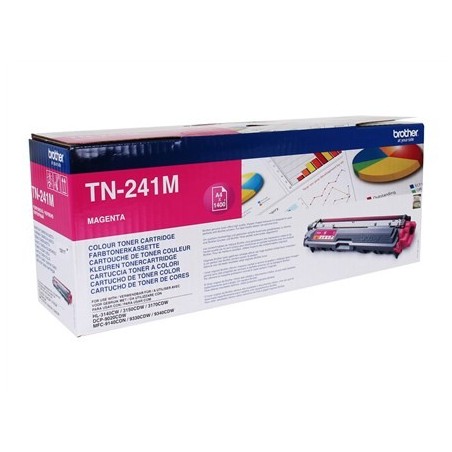 Brother TN-241M kaseta z tonerem 1 szt. Oryginalny Purpurowy