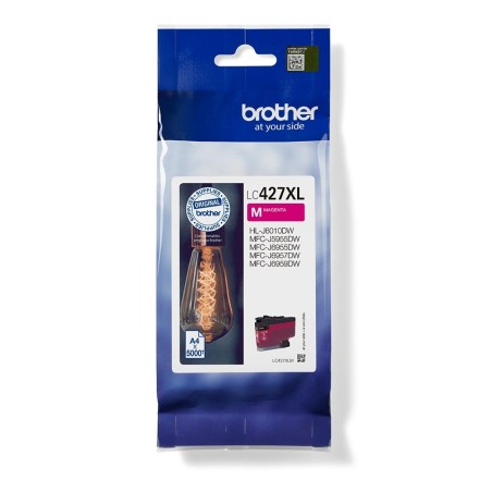 Brother LC-427XLM nabój z tuszem 1 szt. Oryginalny Wysoka (XL) wydajność Purpurowy