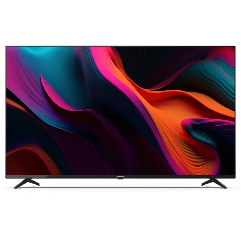 Sharp 55" 4K Ultra HD LED Google TV 139,7 cm (55") Smart TV Wi-Fi Czarny Sharp 55" 4K Ultra HD LED Google TV 139,7 cm (55") Smart TV Wi-Fi Czarny