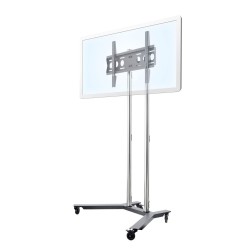 Edbak TR1 uchwyt do tablic informacyjnych 190,5 cm (75") Czarny, Stal nierdzewna