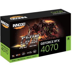 Karta graficzna INNO3D GeForce RTX 4070 TWIN X2 OC 12GB GDDR6X DLSS 3