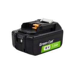 Akumulator zamiennik Green Cell BL1830 do elektronarzędzi Makita LXT 18V 3Ah