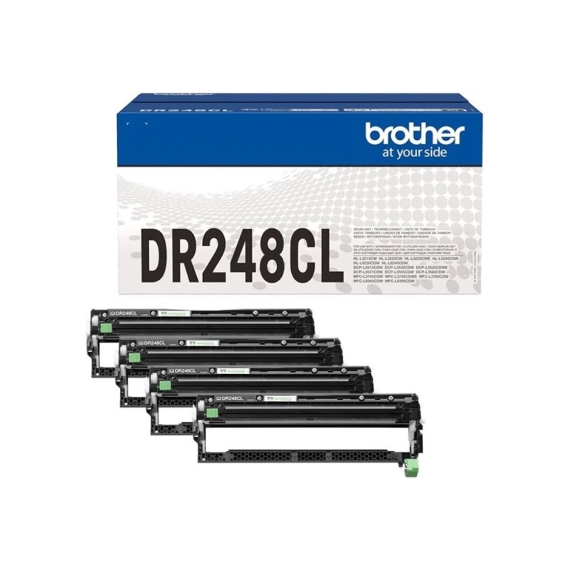 Brother DR-248CL bęben do tonera Oryginalny 4 szt. Wielopak Brother DR-248CL bęben do tonera Oryginalny 4 szt. Wielopak
