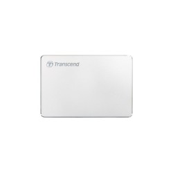 Transcend StoreJet 25C3S zewnętrzny dysk twarde 2 TB 2.5" USB Type-C 3.2 Gen 1 (3.1 Gen 1) Srebrny