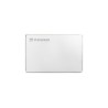 Transcend StoreJet 25C3S zewnętrzny dysk twarde 2 TB 2.5" USB Type-C 3.2 Gen 1 (3.1 Gen 1) Srebrny