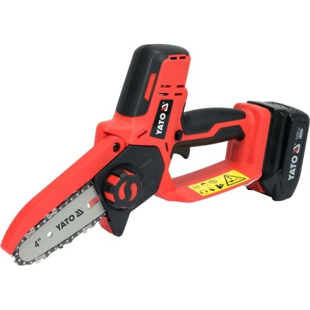 Piła łańcuchowa akumalatorowa Yato YT-828135 4'' 18V + AKUM. 2AH + ŁADOWARKA
