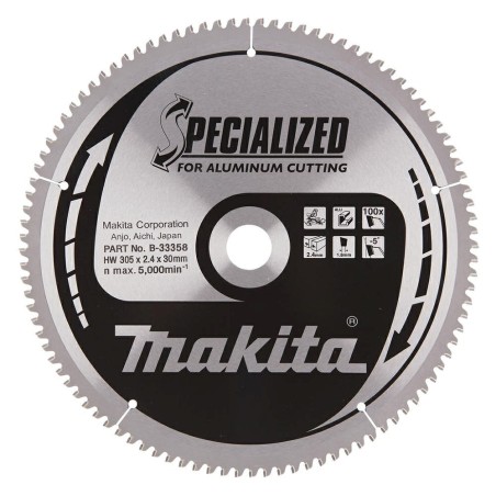 Makita piła tarczowa 305x30x100z Specialized Aluminium