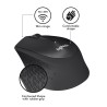 Mysz Logitech M330 910-004909 (USB 2.0 kolor czarny optyczna)