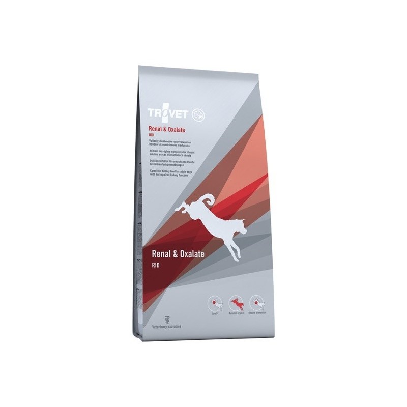 Trovet RID Renal & Oxalate pies 12,5kg Trovet RID Renal & Oxalate pies 12,5kg