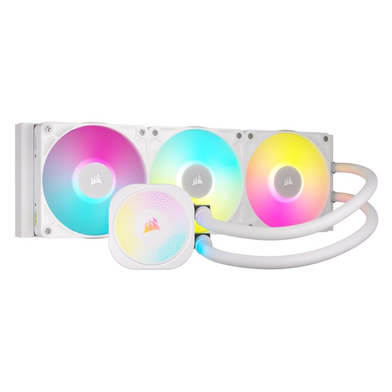 Corsair iCUE LINK TITAN RX RGB Procesor Chłodnica cieczy all-in-one 12 cm Biały 1 szt. Corsair iCUE LINK TITAN RX RGB Procesor Chłodnica cieczy all-in-one 12 cm Biały 1 szt.