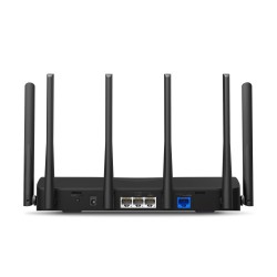 Mercusys MR47BE router bezprzewodowy 2.5 Gigabit Ethernet Trójpasmowy (2,4 GHz / 5 GHz / 6 GHz) Czarny