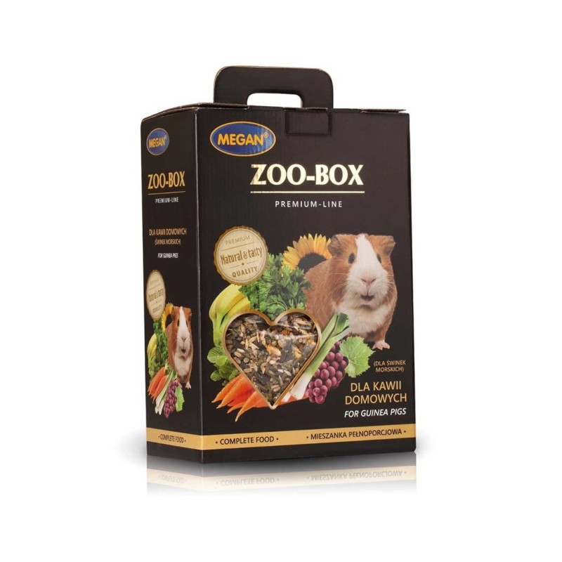 MEGAN Zoo-box - sucha karma dla świnki morskiej - 4x550 g
