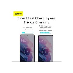 BASEUS ŁADOWARKA SIECIOWA Z KABLEM USB-C DO USB-C TZCCSUP-L01 SUPER SI 1C 25W CZARNA