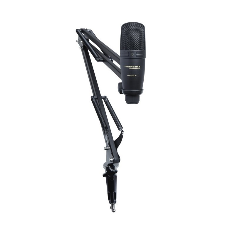 Mikrofon USB oraz uchwyt Marantz Professional Pod Pack 1 Mikrofon USB oraz uchwyt Marantz Professional Pod Pack 1