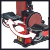 Einhell TC-US 380 300 W Szlifierka taśmowa/tarczowa