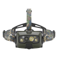 Latarka Ledlenser HF8R Core RGB camouflage
