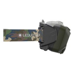 Ledlenser HF8R Core RGB Camouflage - latarka czołowa LED, zielona