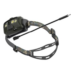 Ledlenser HF8R Core RGB Camouflage - latarka czołowa LED, zielona