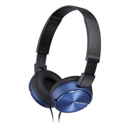 Słuchawki nauszne z mikrofonem Sony MDR-ZX310AP (Niebieski)