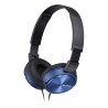 Słuchawki nauszne z mikrofonem Sony MDR-ZX310AP (Niebieski)