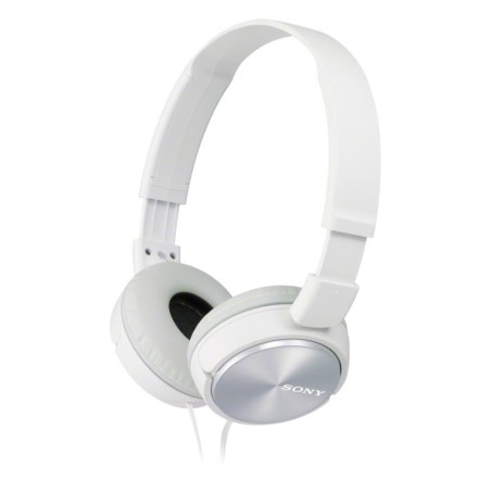 Słuchawki nauszne z mikrofonem Sony MDR-ZX310APW (Biały)