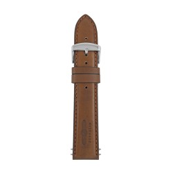 Pasek skórzany Zeppelin brązowy, 22 mm