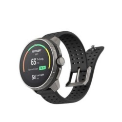 Zegarek sportowy Suunto Race Titanium Charcoal AMOLED 49mm Czarny