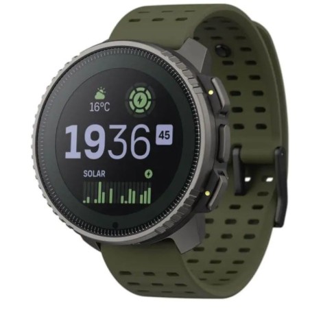Zegarek sportowy Suunto Vertical Titanium Solar Forest 49mm Czarny