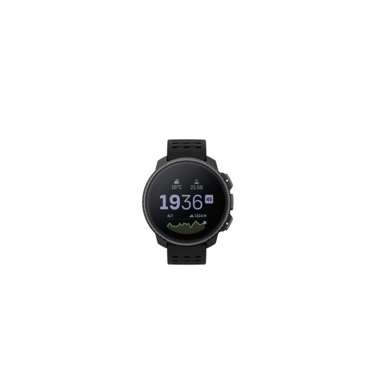 Zegarek sportowy Suunto Vertical All Black 49mm Czarny