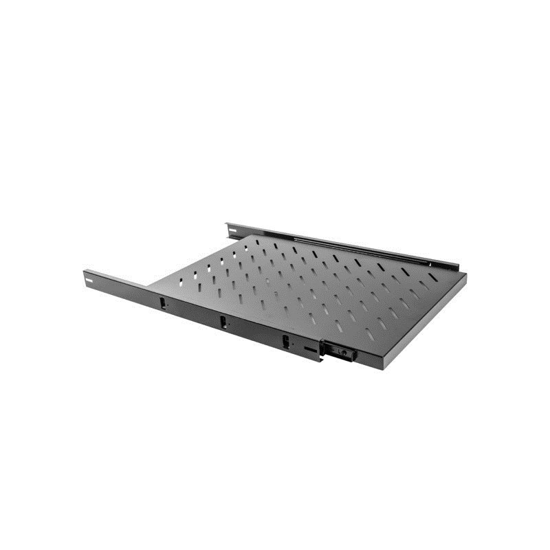 LANBERG WYSUWANA PÓŁKA DO SZAF 19" 1000MM (1U, 465X750MM, UDŹWIG DO 15KG, MONTAŻ 4 PUNKTOWY)