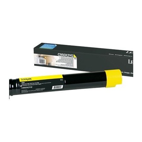 Lexmark Toner C950X2YG Yellow
