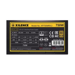 Xilence Performance X Series XP750MR9.2 moduł zasilaczy 750 W 20+4 pin ATX ATX Czarny, Czerwony