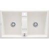 Zlewozmywak granitowy 2-komorowy ZQE_A203 5908212081358