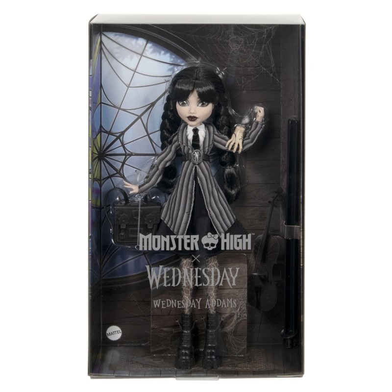 Monster High X Wednesday - koulunukke Monster High X Wednesday - koulunukke