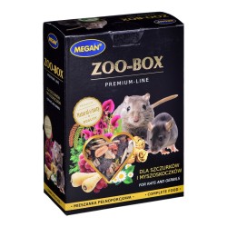 MEGAN Zoo-Box - Karma dla szczura i myszoskoczka - 550 g