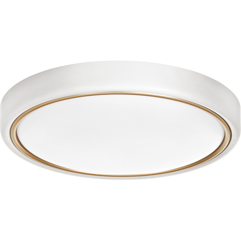 Nowoczesny plafon sufitowy LED Activejet VERDI W/G Biało - Złoty 23W Nowoczesny plafon sufitowy LED Activejet VERDI W/G Biało - Złoty 23W
