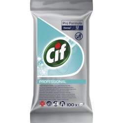 CIF Professional chusteczki czyszczące 100szt