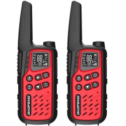 Krótkofalówka Baofeng BF-T25E czerwona, 2 sztuki