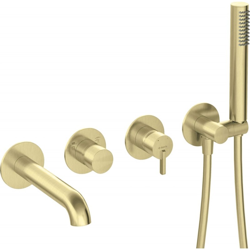 Bateria wannowa 4-otworowa podtynkowa BQS_R18P