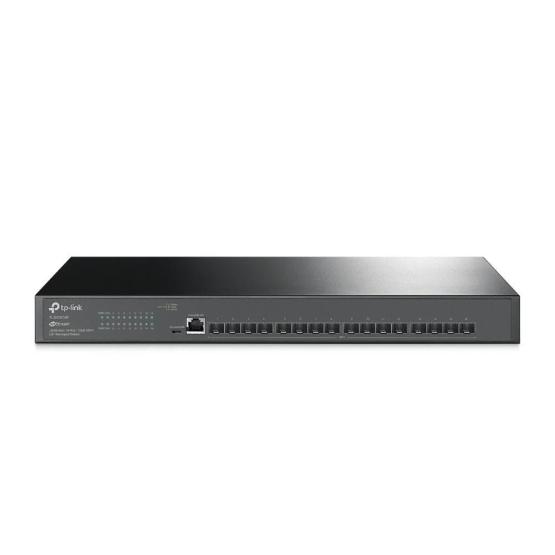 TP-Link Omada SX3016F łącza sieciowe Zarządzany L2+/L3 Czarny TP-Link Omada SX3016F łącza sieciowe Zarządzany L2+/L3 Czarny