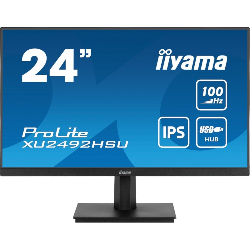 iiyama ProLite monitor komputerowy 60,5 cm (23.8") 1920 x 1080 px Full HD LED Czarny iiyama ProLite monitor komputerowy 60,5 cm (23.8") 1920 x 1080 px Full HD LED Czarny
