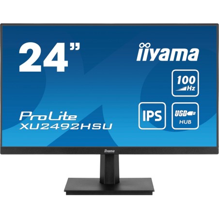 iiyama ProLite monitor komputerowy 60,5 cm (23.8") 1920 x 1080 px Full HD LED Czarny