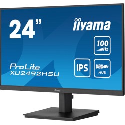 iiyama ProLite monitor komputerowy 60,5 cm (23.8") 1920 x 1080 px Full HD LED Czarny